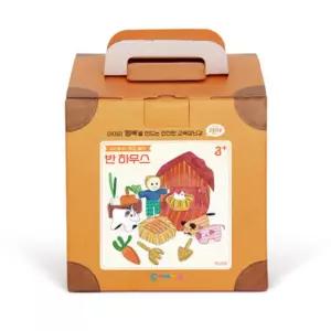 농장놀이 동물키우기 체험 상황극용 반 하우스 친구랑노는용 디테일완구 키즈용