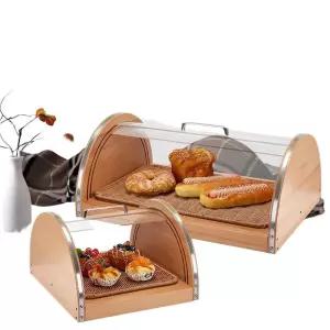 일본식 투명 뚜껑 빵 진열장 케이크 전시 매장용