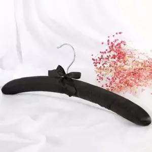 새틴 TEG640F0 원단 옷걸이 5p세트 고급 논슬립옷걸이