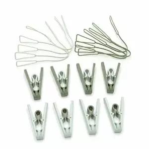 걸이형 VZH380C6 빨래건조집게 그린 8P 바지집게 속옷집게 양말