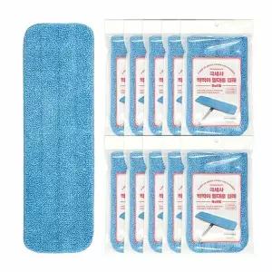 kimspp NRC344V1 극세사 밀대걸레 교체용리필(포장10P) 43x13cm