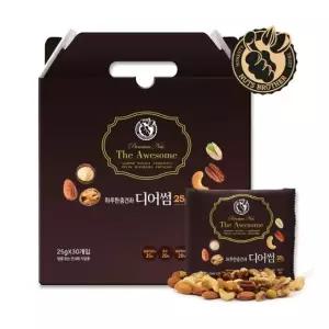 [너츠브라더] 하루한줌견과 디어썸 30봉 선물세트