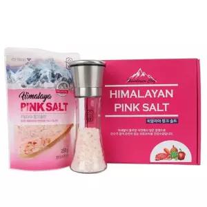 VFH 핑크소금 선물세트 3호 그라인더 용세트 명절 인사 거래처 직원 답례 답례품