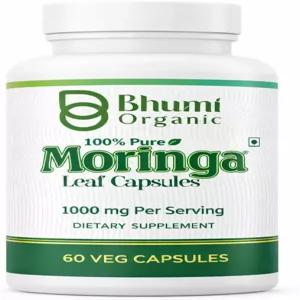 푸미 모링가 파우더 캡슐 - 순수 영양소가 풍부한 800mg (60 Veg.CAPS)