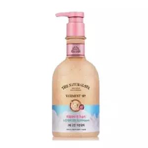 온더바디 벨먼 내추럴 스파 수분광채 핑크솔트 스크럽 바디워시 400ml 1개