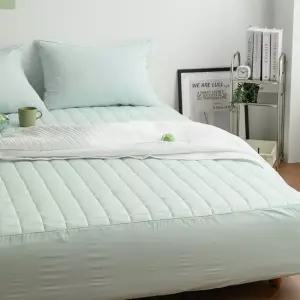 리빙홈 샤이니 40수 순면 누빔 매트리스커버 K 침대커버