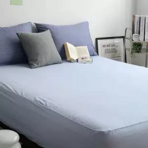 리빙홈 샤이니 40수 순면 홑 매트리스커버 F 패밀리 침대커버