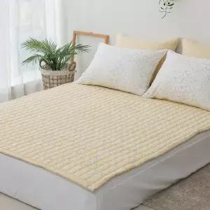 리빙홈 빈티지 들꽃 마이크로 모달 이불패드 SS 카페트 러그