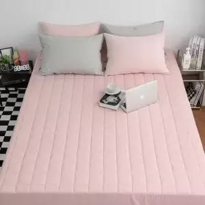 리빙홈 샤이니 40수 순면 누빔 매트리스커버 F 패밀리 침대커버