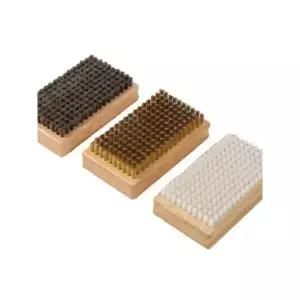 프리미엄 스키왁싱 황동 브러쉬 스노우보드왁싱 말털 3종세트 브러시