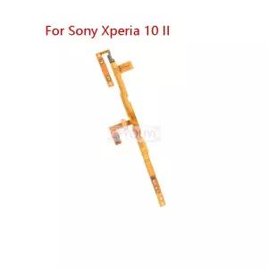 Sony Xperia 10 II 전원 켜기 끄기 및 볼륨 버튼 측면 키 플렉스 케이블용
