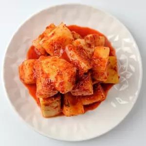 제주도 월동무 깍두기 1kg