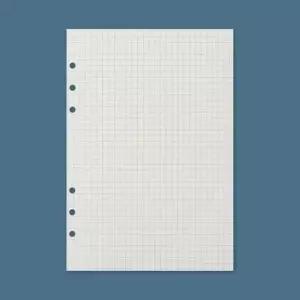 [문구/오피스] A5 모눈 리필 속지 6공 다이어리용 그리드 180매 채움 추가