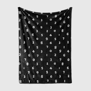 오아브로드 사무실 캠핑 블랭킷 낮잠 숫자 극세사 담요 겨울 이불