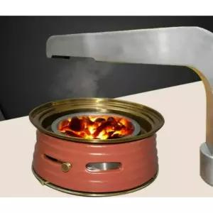 업소용 테이블 후드 연기 코브라 고깃집 흡입기 화로 배기관 환풍기 하향식