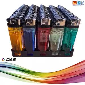 130번 돌식 가스라이터 DAS-01(부싯돌 투명) 50개입 1BOX / 다스 / 디앤씨 / 메이커 제품