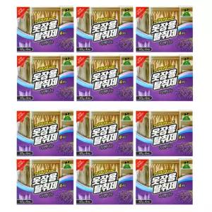산도깨비 방향제 옷장용 탈취제 라벤더향 65g 4개입 X 12개