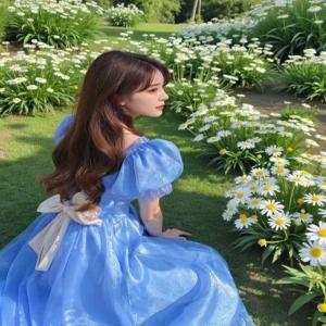 성인 공주 드레스 코스튬 할로윈 졸업사진 의상 컨셉