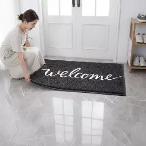 현관문 인테리어 중문 가림막 현관 바닥 신발장 수납 정리함 신발 도어 스토퍼 말발굽 정리대 소품