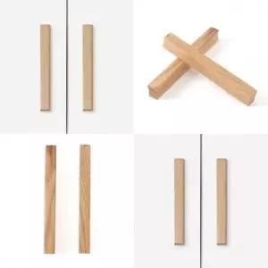 가구손잡이 2p세트 128mm 오크 인테리어부품 싱크대문고리