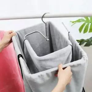 공간활용 SKS281H1 트위스트 이불 건조대 시트 커튼 빨래 걸이