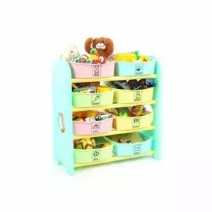 h30 ZLB848A8 장난감정리대 펀4단정리함 민트 장난감정리함 쿠