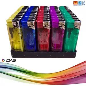 136번 전자식 가스라이터 DAS-05 50개입 / 메이커 제품 / 다스 / 디앤씨전지