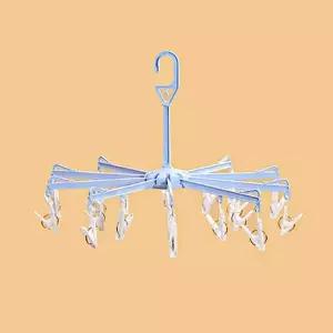 빨래집게 JIR442G7 건조대 회전형 스카이 20p 행주 장갑