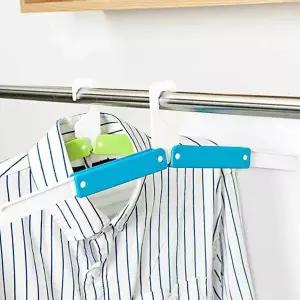 여행용접이식옷걸이 PRE072G1 건조대걸이 플라스틱옷걸이