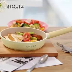 독일 슈톨츠 28cm IH 후라이팬 프리미엄 2중 불소코팅 내열성 베이크라이트 손잡이