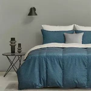 알레르망 에녹스 구스차렵이불 Q 2종세트 다크블루