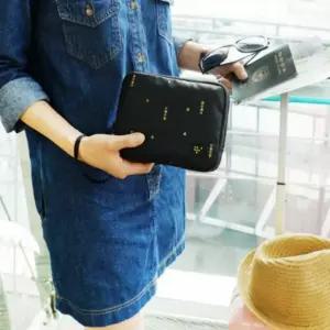 패밀리 패스포트 파우치 통장가방 여행치보조배터리파우치 소지품치 여행치 여권치 수납치 통장치