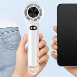 초경량 100단 휴대용 창 미니핸드선풍기 핸디형 용선 USB 손선 스마트폰 소형 작은 충전식