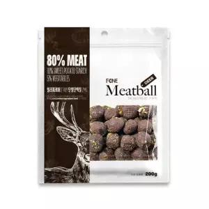 FCONE 수제간식 미트볼 200g 사슴고기