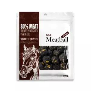 FCONE 수제간식 미트볼 200g 말고기