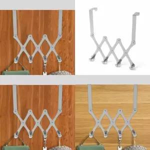 자바라 VYM510C1 4구 도어후크 실버 문옷걸이 도어행거