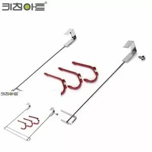 문걸이 GSU444I8 도어후크 1단 도어훅 벽옷걸이 도어행거