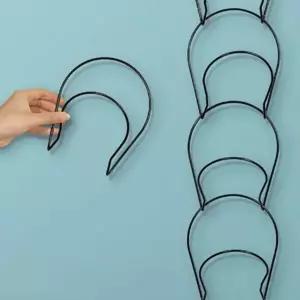 스틸 GOX534X0 보관 모자걸이 도어훅 옷걸이 모자거치대