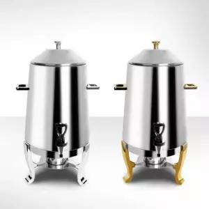 뷔페 보온 물통 스텐 전기 커피 포트 음료수 무한리필