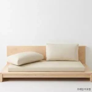 [더젠] 레토1500 인조가죽 방석소파(소쿠션 별매)/3인용/쿠션소파/소파베드/인조가죽