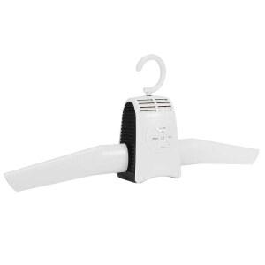 AUNMAS 휴대용 전기 의류 건조기 접이식 건조대 걸이, 여행용 신발 세탁용 타이머 열풍 모드, 5kg 적재 용량 빠른 건조 미니 사이즈 탈착식 디자인 16 7x7 2x2 2인치