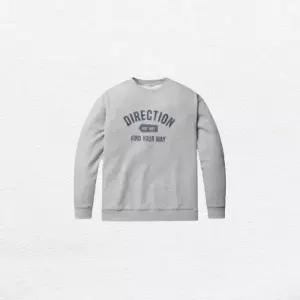 [폴햄]공용 플리스 약기모 그래픽 맨투맨 티셔츠 PHG1TR3320