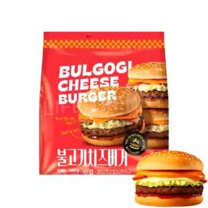 신세계푸드 불고기 치즈버거 157g x 6개입 간편간식 개별포장