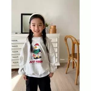 [연투] 디세인트 26봄 저스트오리맨투맨 24개월 아기 유아 키즈 여아 남아 아동복