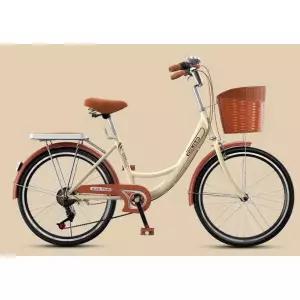 클래식자전거 출퇴근 여성 자전거 빈티지 여성자전거