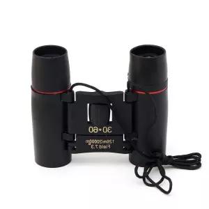 아이 코프 30x60 고성능 쌍안경 배율 미니 망원경손가락 콘서트 군용 단안경 낚시 캠핑 소형 만원경