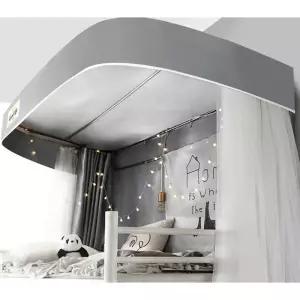 기숙사 이층침대 사각 싱글 텐트 싱글침대 벙커 수면