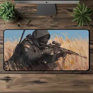 800x400 마우스 장패드 굿즈 고양이 캐릭터 애니받침 게임용 용품 PC PC대 게이밍