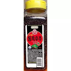 흑후추 (홀 오뚜기 450g) 통후추 알후추 통흑 검은 조미료 양념 매운맛 매운 요리용 후추