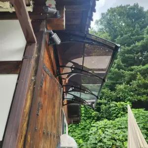 캐노픽스 1000 X 3300 야외계단지붕 비가림 햇빛차단